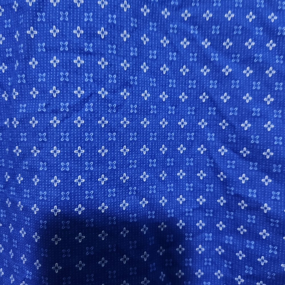 Tailorbyrd Collection Blue Patterned Button Up Me… - image 6